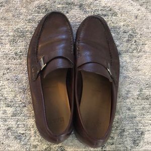 Bally Brown Leather Loafers